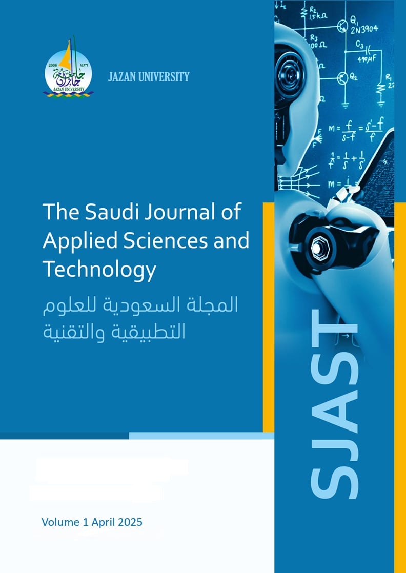 					View Vol. 1 No. 1 (2025): The Saudi Journal of Applied Sciences and Technology
				
